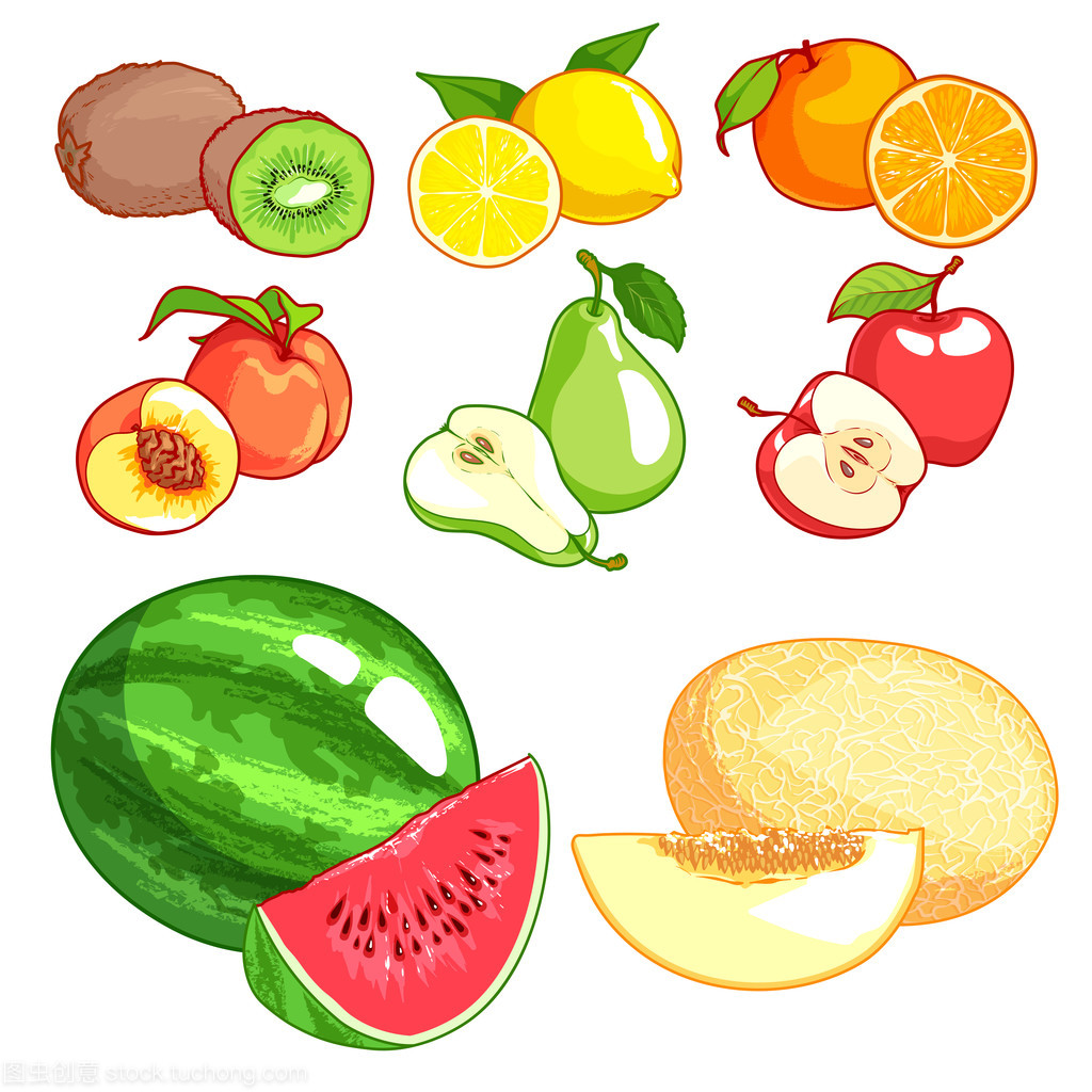 卡通水果与蔬菜的奇妙世界